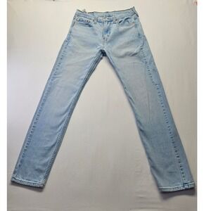 Levis 510 Skinny Fit Jeans Mens 29x32 Light Wash Blue Denim 05510-0675